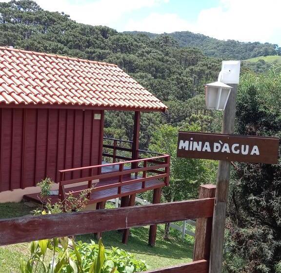 بنسيون Pousada Som Das Aguas