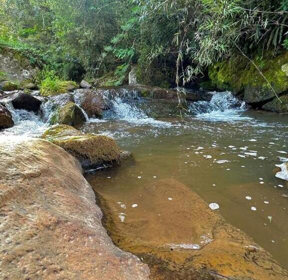 بنسيون Pousada Som Das Aguas