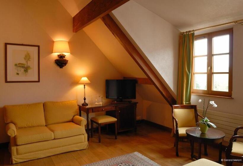 ホテル Auberge Saint Walfrid Hôtel Restaurant & Spa