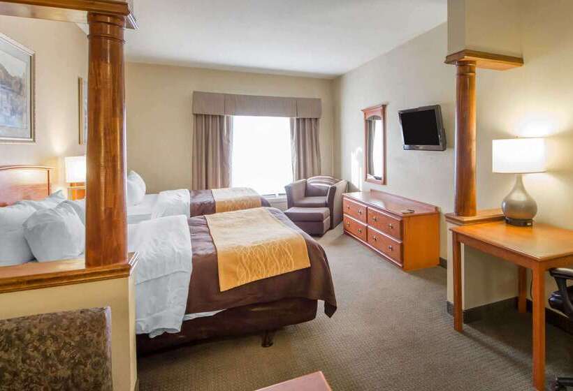 호텔 Quality Inn & Suites Midamerica Industrial Park Area