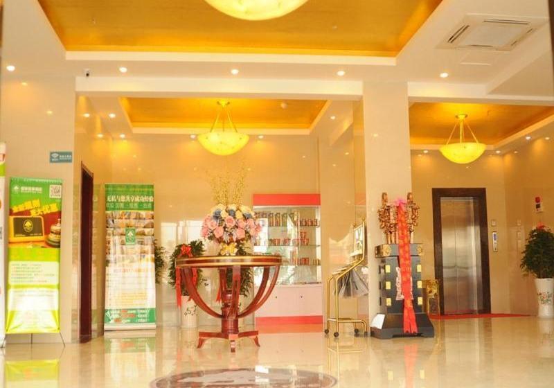 Отель Greentree Inn Huaian Lianshui Jindi International Garden Business
