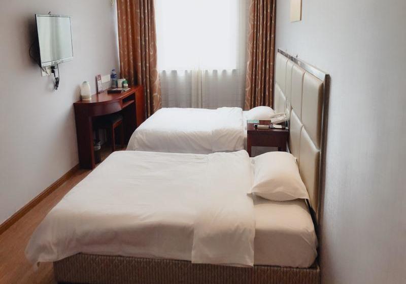 Отель Greentree Inn Huaian Lianshui Jindi International Garden Business