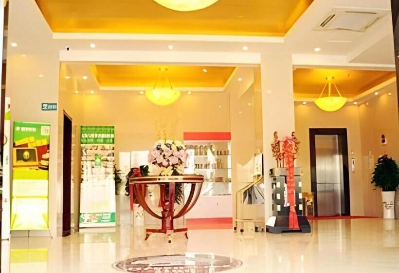 Отель Greentree Inn Huaian Lianshui Jindi International Garden Business
