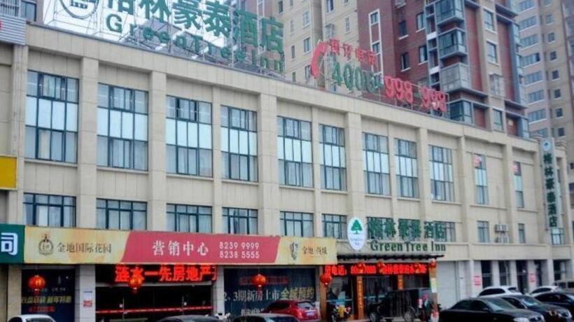 Отель Greentree Inn Huaian Lianshui Jindi International Garden Business