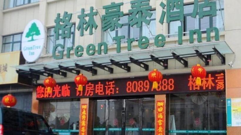Отель Greentree Inn Huaian Lianshui Jindi International Garden Business