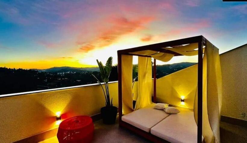 펜션 Apartamento Em Campos Do Jordão