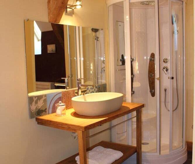 민박 Ferme Château De Cordey & Spa