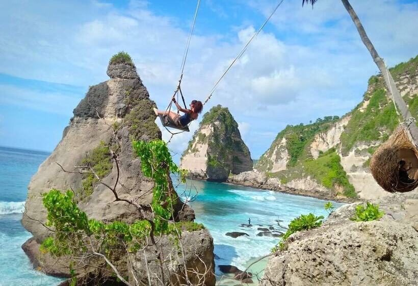 צימר Kubu Artha Bungalow Nusa Penida