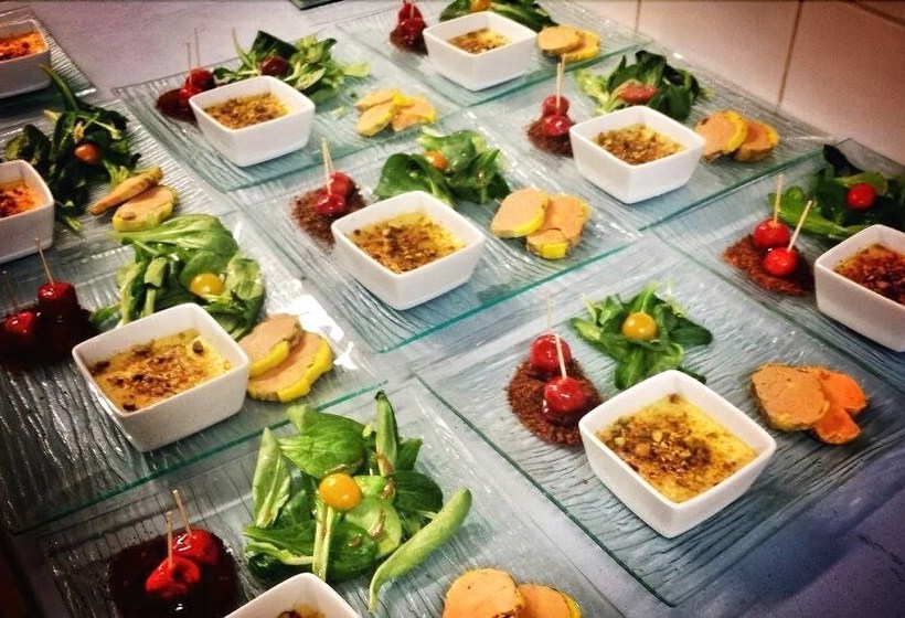 בית מלון כפרי Les Terrasses De Bel Air Restaurant Hôtel