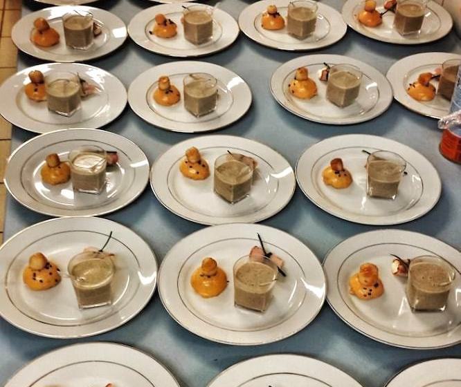 בית מלון כפרי Les Terrasses De Bel Air Restaurant Hôtel