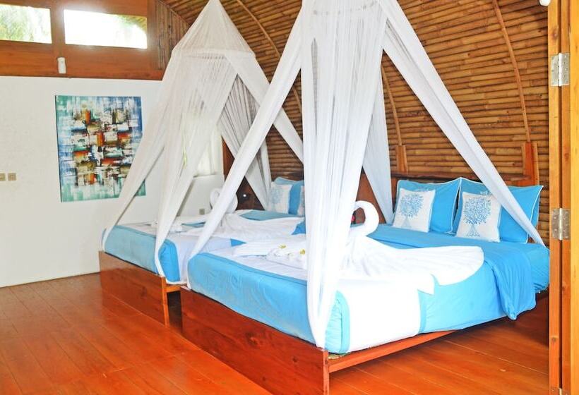 ベッドアンドブレックファースト Lagoona Beach Bungalows   Eco Bungalows Batukaras