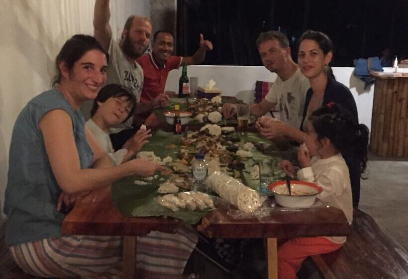 ベッドアンドブレックファースト Lagoona Beach Bungalows   Eco Bungalows Batukaras