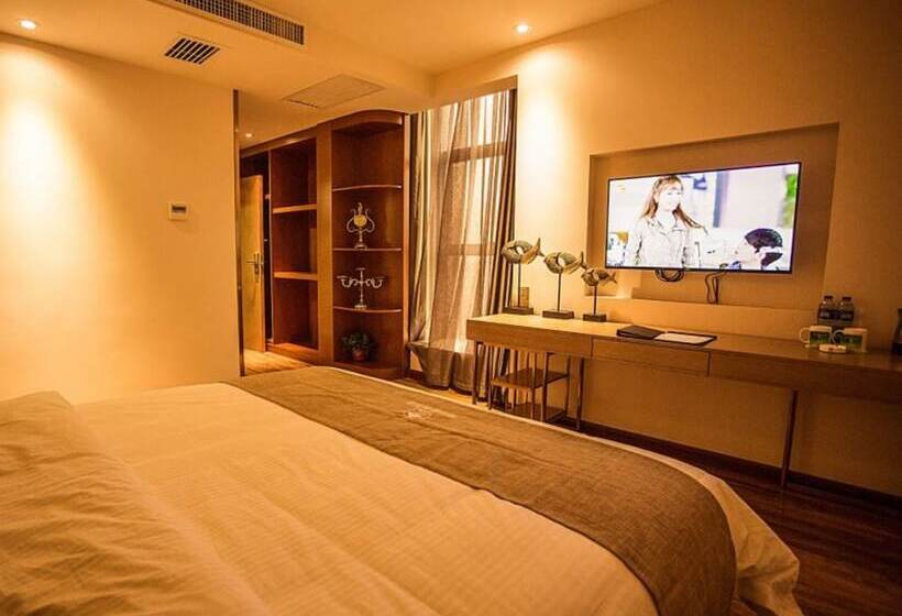 Отель Greentree Inn Xian Giant Wild Gooseberry Furong Garden Exhibition Center Business