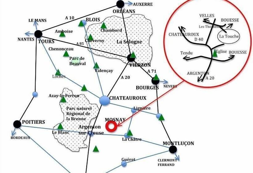 민박 Domaine De La Touche