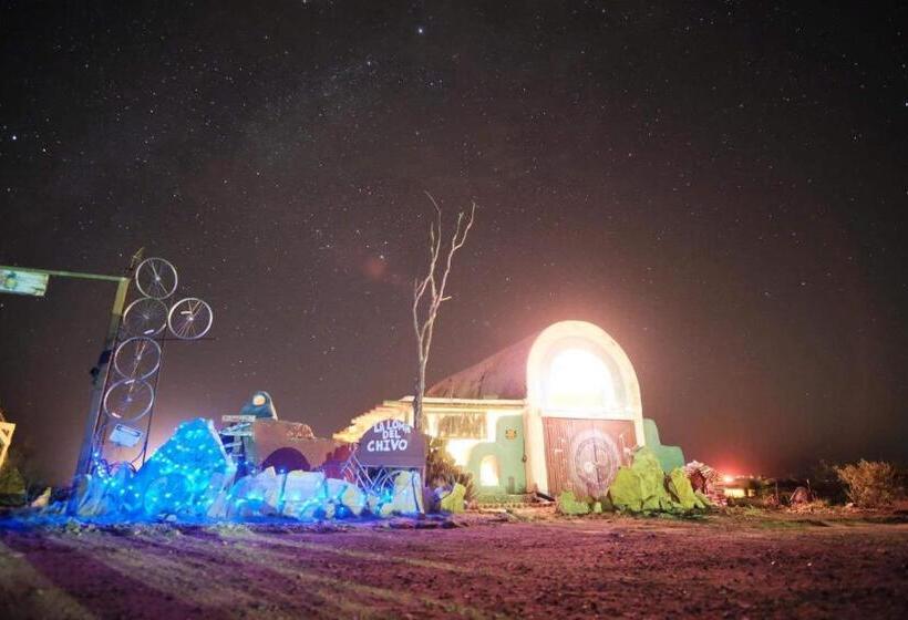 פנסיון La Loma Del Chivo Llc Stone Cottage Alternative Building