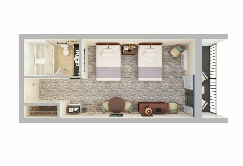 هتل Holiday Pavilion Resort On The Boardwalk