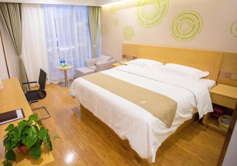 호텔 Greentree Inn Fuyang Yingquan District Lanshan Road Linyi Mall Express
