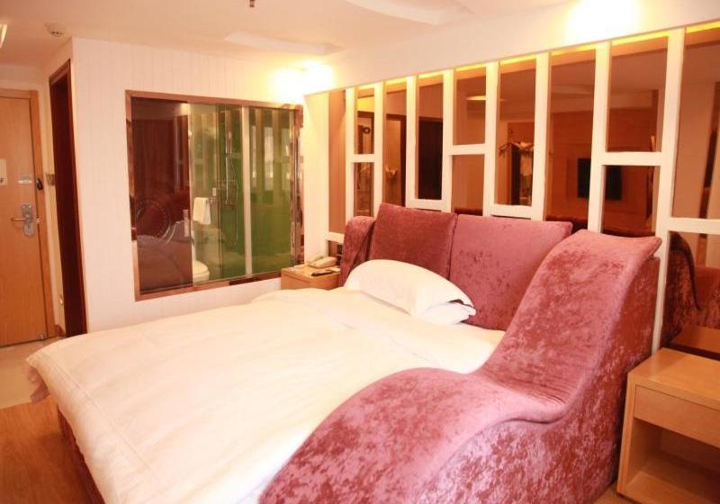 호텔 Greentree Inn Huai An Yiyuan North Bus Station