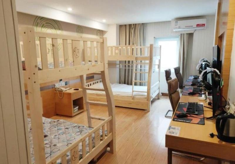 호텔 Greentree Inn Huai An Yiyuan North Bus Station