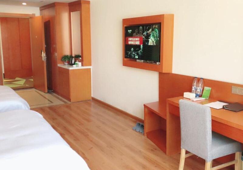 בית מלון כפרי Vatica Fuyang Linquan County Tenghui International City