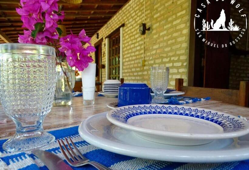بنسيون Pousada Casa Do Wolf