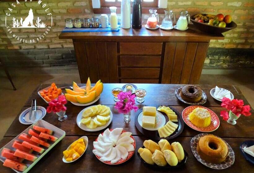 بنسيون Pousada Casa Do Wolf