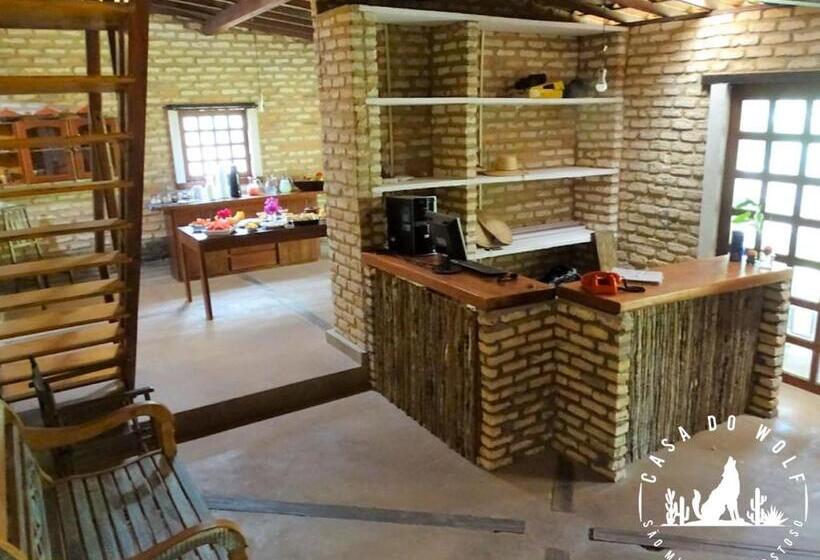 بنسيون Pousada Casa Do Wolf