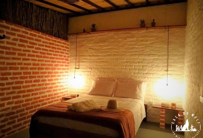 بنسيون Pousada Casa Do Wolf