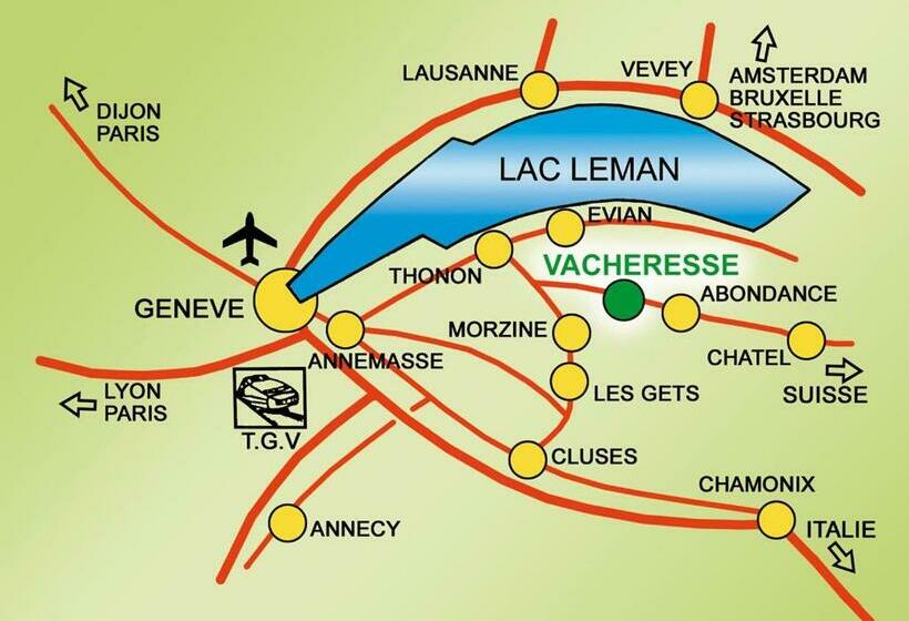 בית מלון כפרי Hôtel Plein Soleil