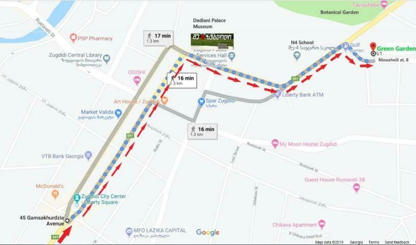 تختخواب و صبحانه Green Garden