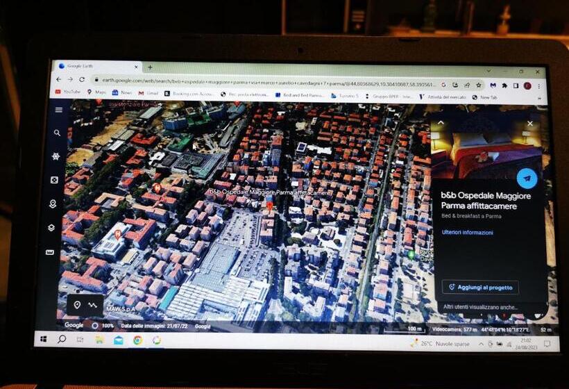 پانسیون B&b Ospedale Maggiore Parma Affittacamere