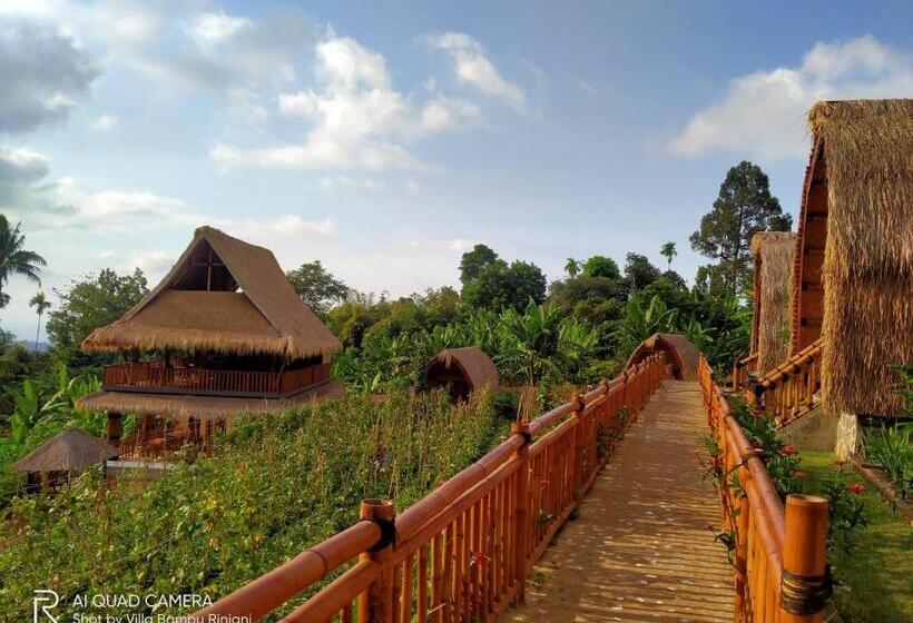 펜션 Villa Bambu Rinjani & Restaurant
