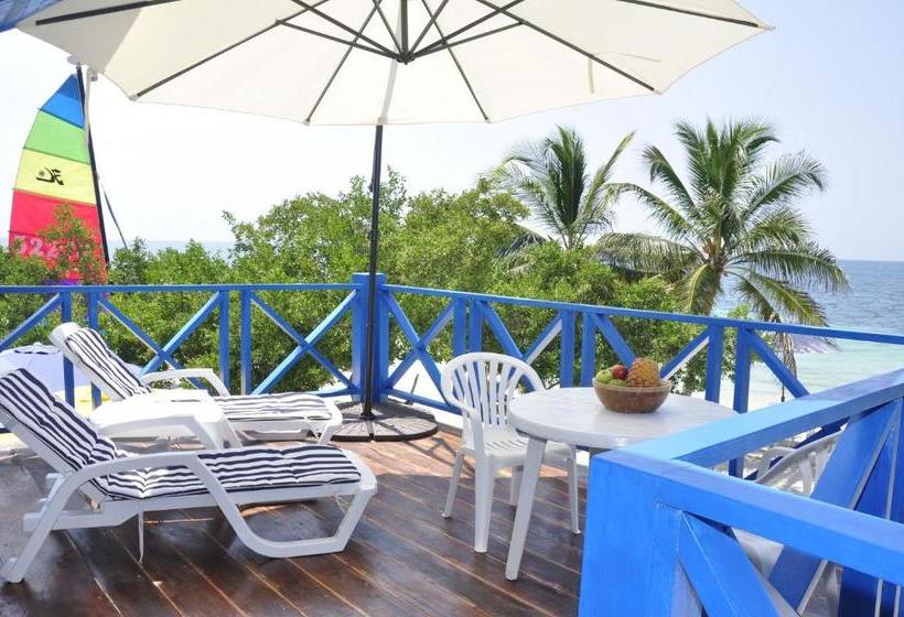 פנסיון Casa Gaviota Baru Beach House