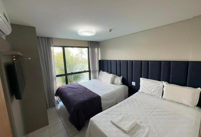 Marulhos Resort Beach 2 Quartos & 1 Quarto