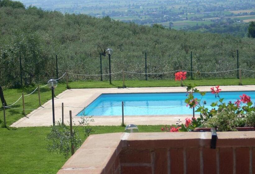 Отель Agriturismo La Rosa Montefalco