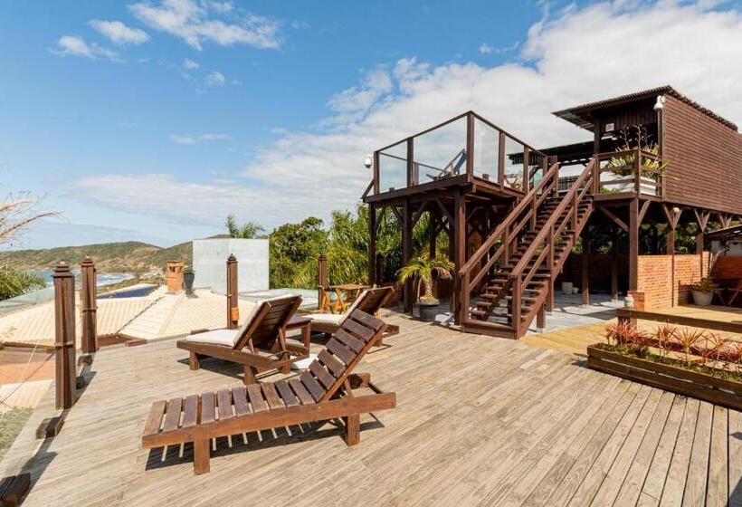 ペンション Pousada Descanso Do Rei   Vista Para O Mar & Melhor Localização Da Praia Do Rosa