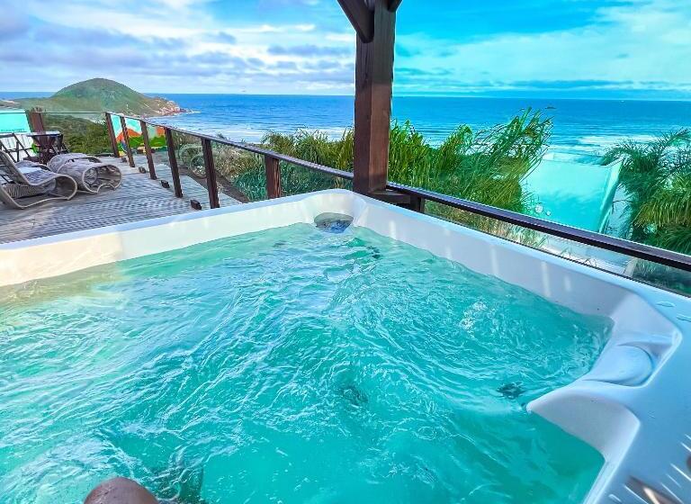 ペンション Pousada Descanso Do Rei   Vista Para O Mar & Melhor Localização Da Praia Do Rosa