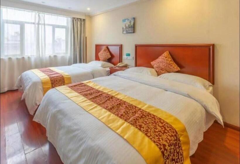 هتل Greentree Inn Anhui Yaohai District Mingguang Road Bus Station Express