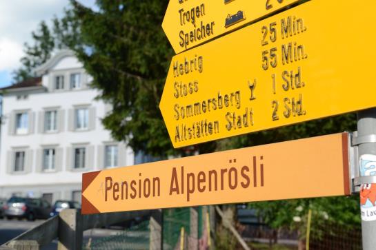 Отель Pension Alpenrosli