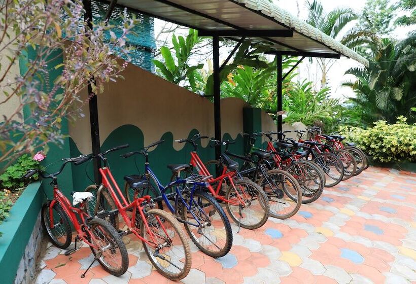 בית מלון כפרי Coorg Jungle Camp Backwater Resort