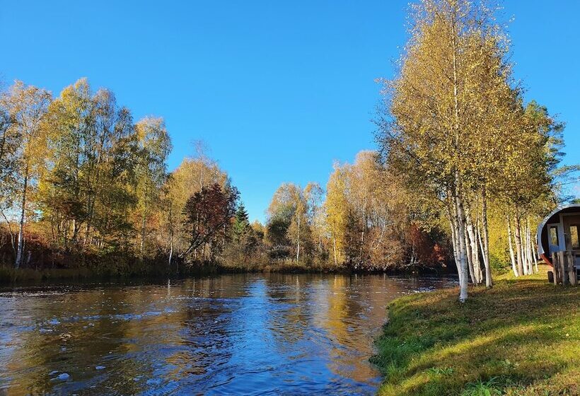 ホテル Lufta Camping & Restaurang