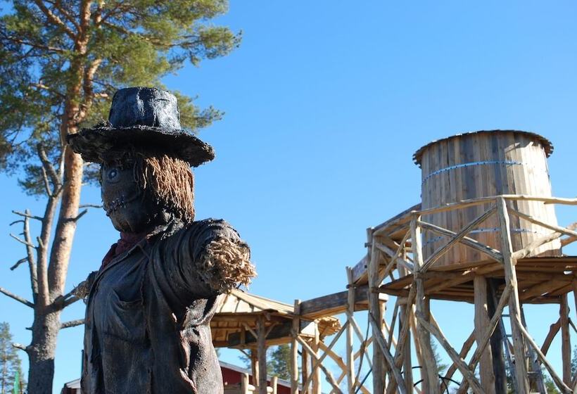 ホテル Lufta Camping & Restaurang