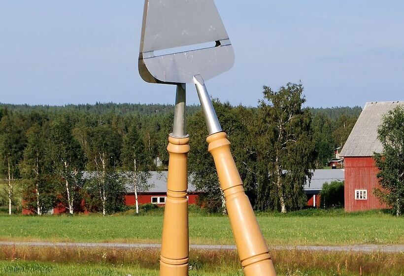 ホテル Lufta Camping & Restaurang