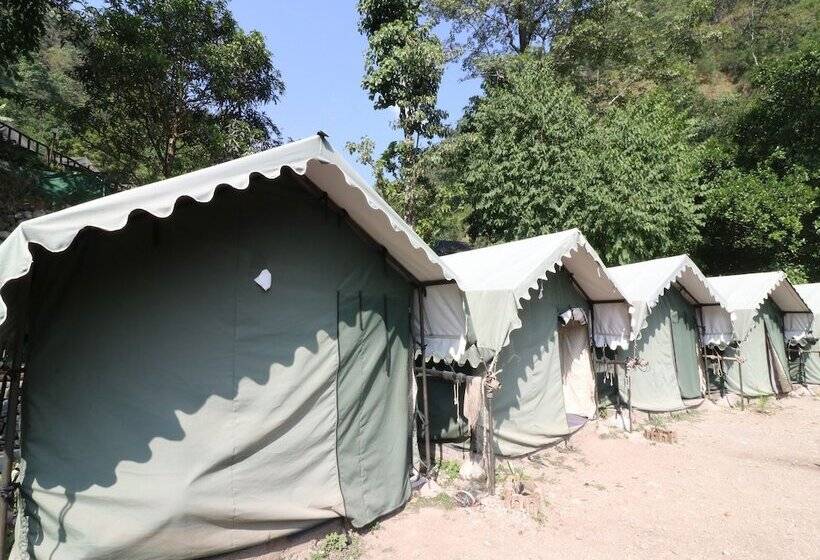 בית מלון כפרי Tapovan Heights Camp & Resort By Oyo Rooms