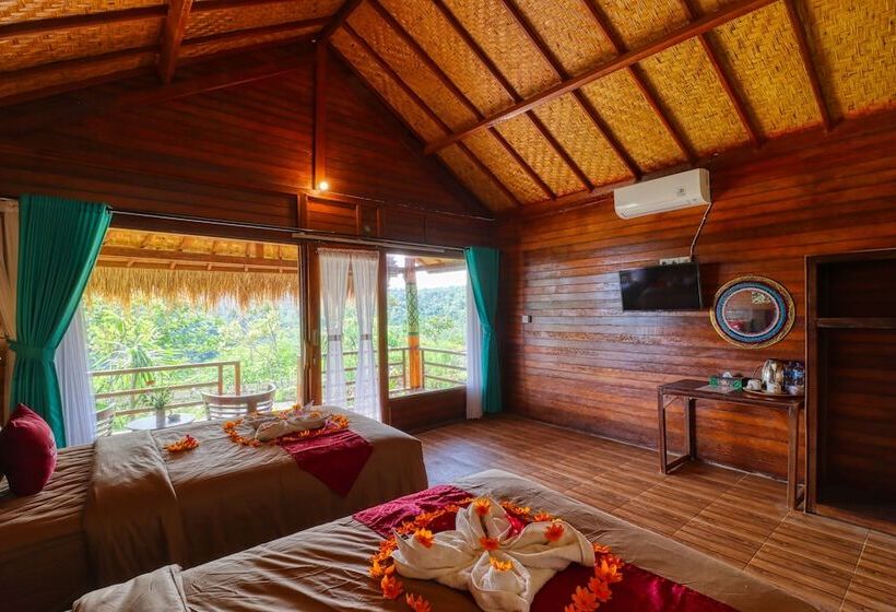 مبيت وإفطار Ayu Hill Bungalows