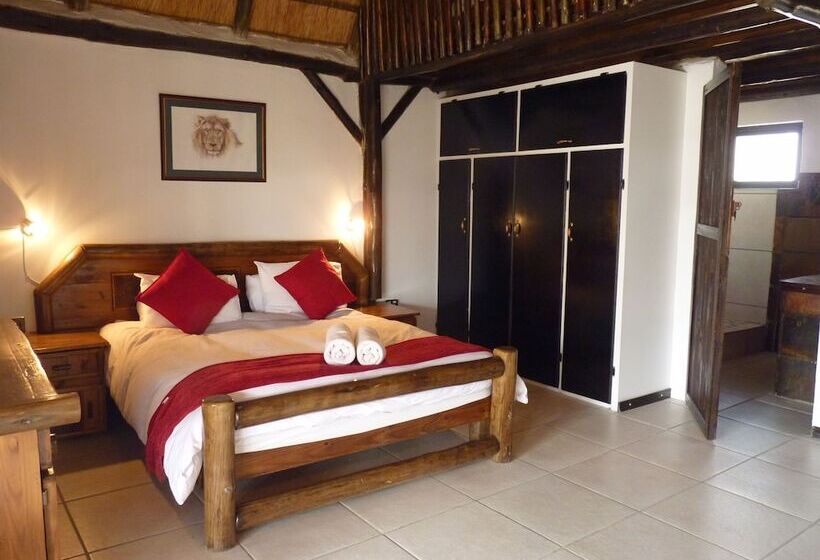 בית מלון כפרי Boskoppie Lion & Tiger Reserve