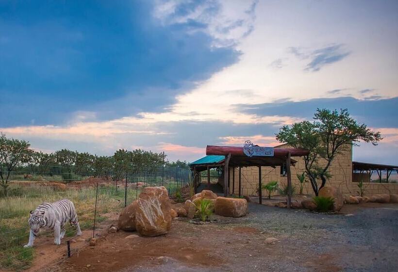 בית מלון כפרי Boskoppie Lion & Tiger Reserve