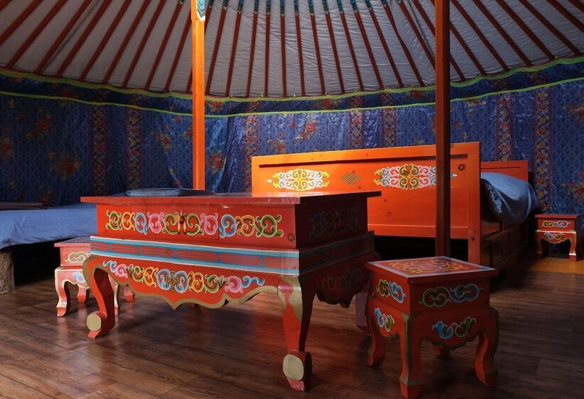 ホテル Verdon Yourtes Camping à La Ferme