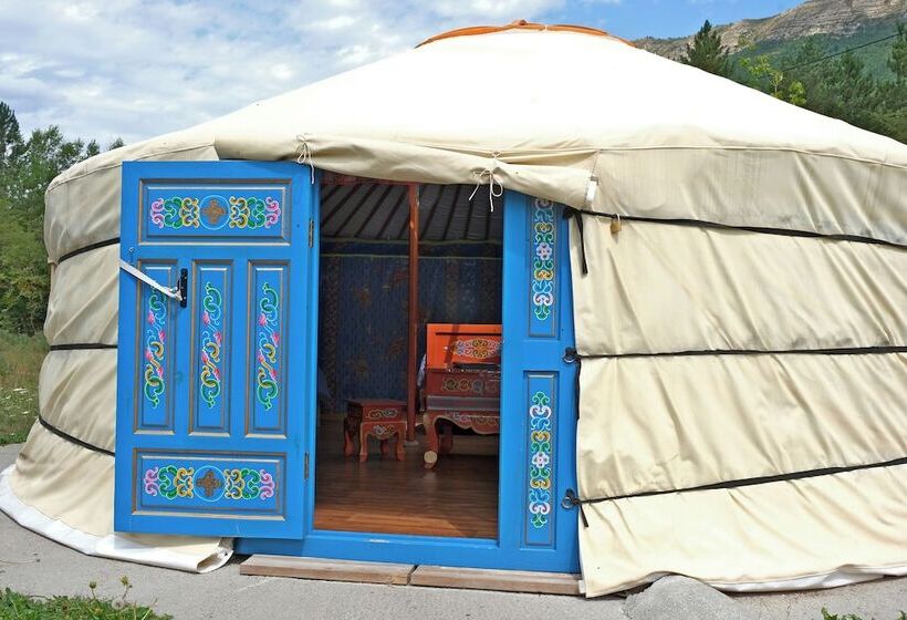 ホテル Verdon Yourtes Camping à La Ferme