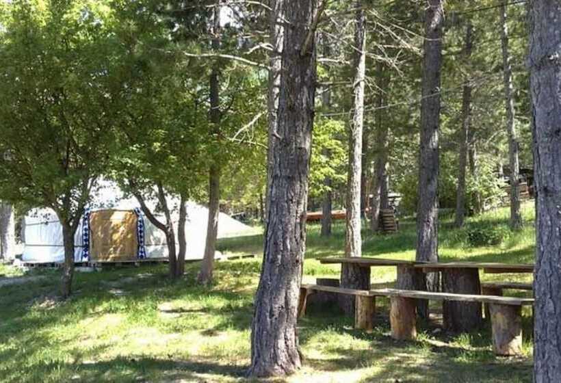 ホテル Verdon Yourtes Camping à La Ferme